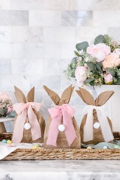 Diy, Easter Crafts, Easter Gift Bags, Diy Easter Gifts, Easter Bags, Easter Treat Bags, Easter Favors, Easter Crafts Diy, Easter Diy