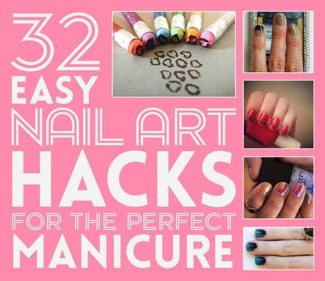 Nail Tutorials, Nail Art Designs, Pedicure, How To Do Nails, Diy Nails, Creative Nails, Easy Nail Art, Nail Art Hacks, Nail Art Diy