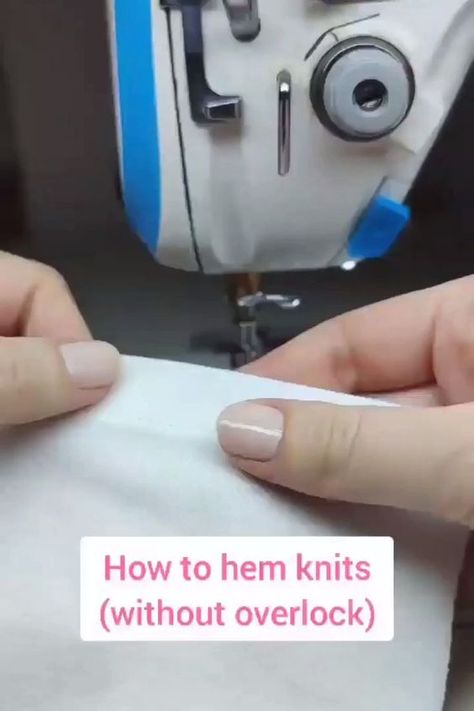 Couture, Sewing Basics, Sewing Hems, Sewing Tutorials Clothes, Sewing Hacks, Sewing For Beginners, Sewing Stretch, Sewing Machine Basics, Sewing Machine Feet