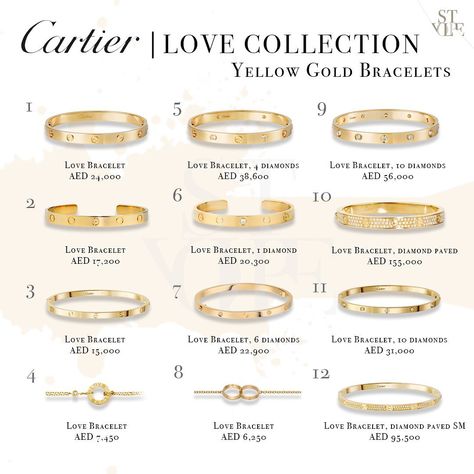 Outfits, Wardrobes, Cartier, Bijoux, Bracelets, Cartier Love Bracelet, Cartier Love Ring, Cartier Love Collection, Cartier Love