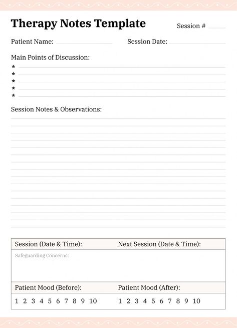 Therapy Notes Free Google Docs Template - gdoc.io Coaching, Online Therapy, Counseling Techniques, Therapy Counseling, Mental And Emotional Health, Mental Health Activities, Therapy Tools, Counseling