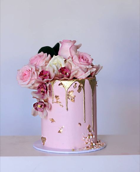Cake, Beautiful Birthday Cakes, Beautiful Cakes, Cute Cakes, Hochzeit, Dekorasyon, Pretty Cakes, Birthday Cake Girls, Birthday Cake Roses