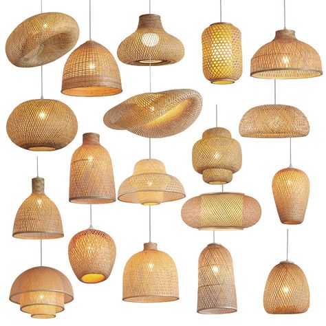 Chandeliers, Rattan Chandelier, Bamboo Chandelier, Bamboo Lamp, Rattan Pendant Light, Rattan, Lampshade Chandelier, Rattan Light Fixture, Bamboo Pendant Light