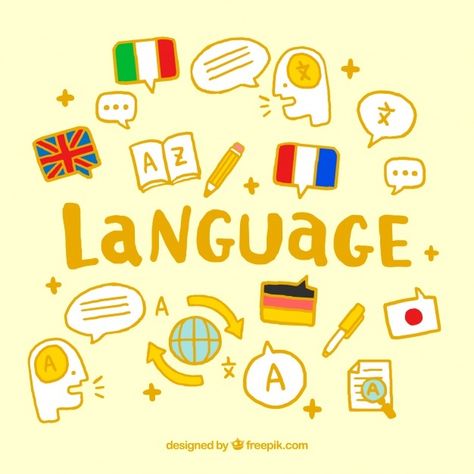 Collage, Design, Learning, Language Art, Visual Board, Language, Multilingual, Boards, Learn German