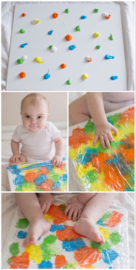 Baby Play, Bebe, Baby Art, Baby Painting, Kunst, Baby Development, Kinder, Baby Learning, Baby Crafts
