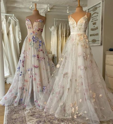 Gowns, Dream Dress, Moda, Vestidos, Vestidos De Novia, Vestidos De Fiesta, Floral Gown, Dream Wedding Dresses, Gown Wedding Dress