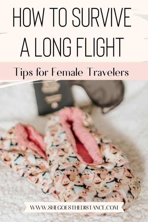 Long-haul flights in Economy are a real pain - but they are necessary for budget travelers to cross off their travel bucket list destinations! You too can survive a long flight in Economy by using these essential airplane tips - from what to bring, what to wear, and more. Don't leave for your trip without going over the best travel tips for long-haul flights! Tips for Female Travelers | Long Flight Tips | Best Travel Tips | Airplane Travel Tips Thailand, Prague, Long Haul Flights, Comfy Travel Outfit Long Flights, Overnight Flight Outfit, Long Flight Travel Outfit, Long Haul Flight Outfit, Travel Gadgets Long Flights, Airplane Travel Outfits
