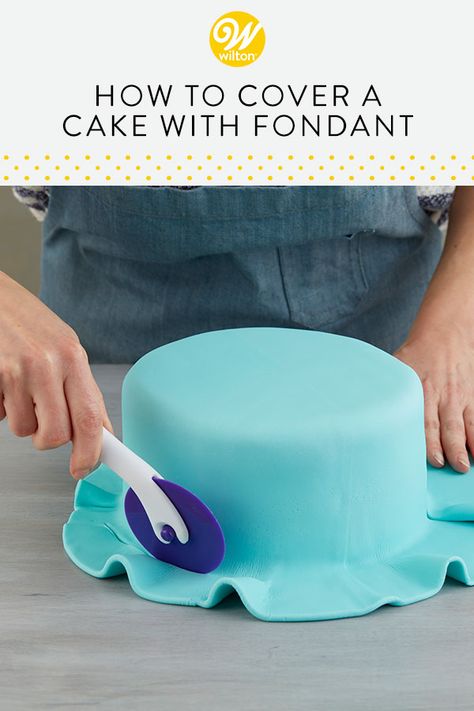 Fondant, Cake Decorating Tips, Cake Decorating Techniques, Cake Decorating Tutorials, Kuchen, Cake Decorating For Beginners, Cake Decorating, Cake Design, Fondant Cake Designs