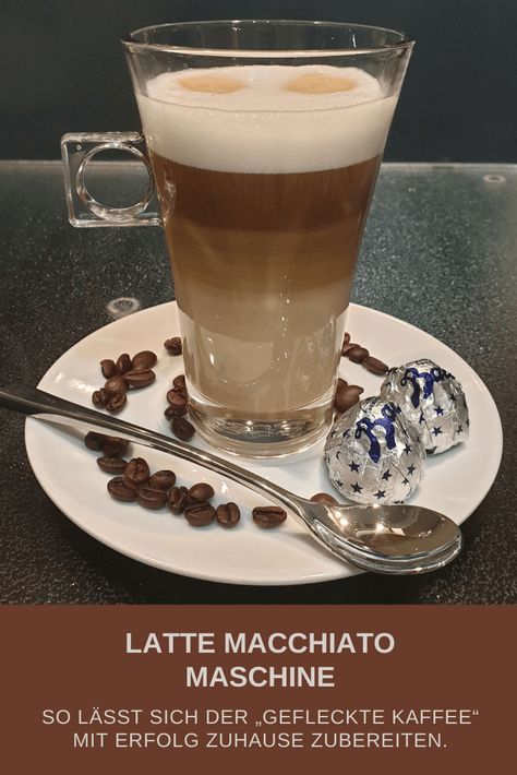 Latte Macchiato Maschine Smoothies, Brunch, Pudding, Desserts, Schokolade, Rezepte, Kaffee, Latte Macchiato, Latte