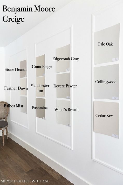 Exterior, Interior, Benjamin Moore, Greige Benjamin Moore, Benjamin Moore Edgecomb Gray, Grey Interior Paint, Agreeable Gray, Best Greige Paint Color, Grey Paint Colors