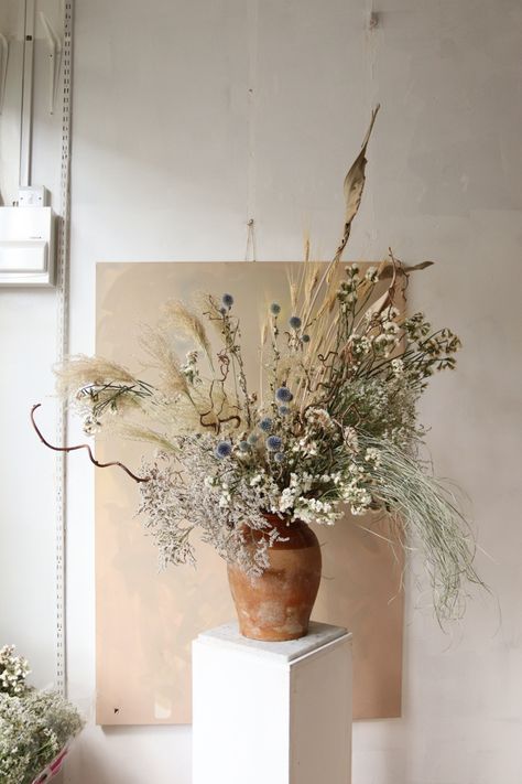 Floral, Floral Arrangements, Dried Floral Decor, White Flower Arrangements, Dried Flower Arrangements, Dried Floral, Flower Vase Arrangements, Dried Flowers, Dried Flower Bouquet