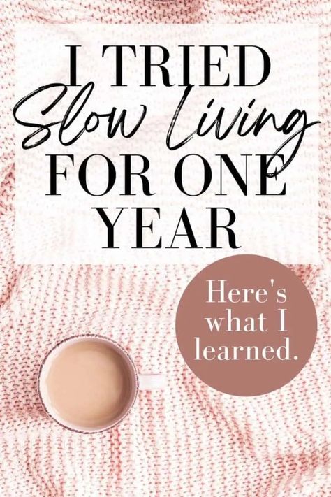 In an attempt to heal my nervous system and recover from burnout I decided to try a slow living lifestyle for one year. Here is what happened and how you can start practicing slow living for yourself. Mindfulness, Happiness, Inspiration, Motivation, Reading, Start Living Healthy, High Stress Jobs, Self Improvement Tips, Mindful Living