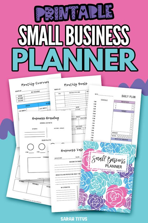 small business planner printable Organisation, Design, Planners, Business Planner Free, Business Planner, Small Business Plan, Small Business Organization, Business Organization, Work Planner