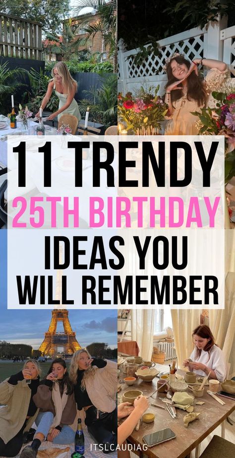 Diy, Ideas, Friends, Instagram, 30tg Birthday Ideas For Women, 30th Birthday Themes, 25th Birthday Ideas For Her, 25th Birthday Ideas For Him, 29 Birthday Ideas For Her