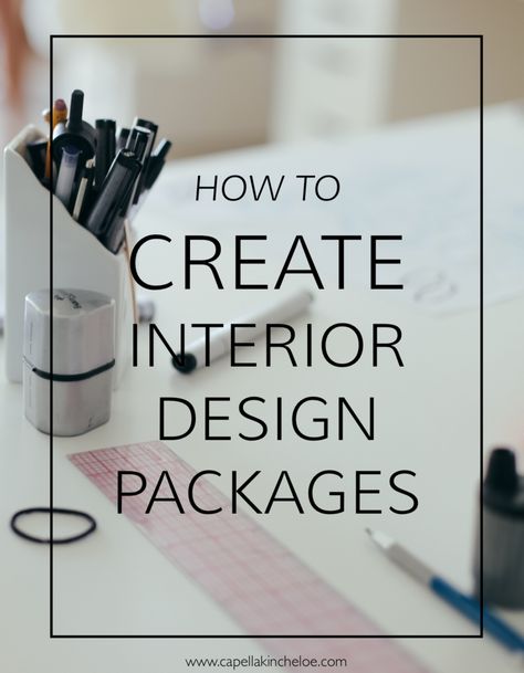 Looking to create packages for added revenue streams to your interior design business? #interiordesignbusiness #capellakincheloe #interiordesignpackages #revenuestreams Packaging, Home Décor, Layout, Architecture, Diy Interior, Online Interior Design, Interior Design Business Plan, Interior Design Services, Interior Design Jobs