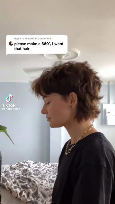 Pixie Cut Hairstyles, Curly Mullet, Mohawk Mullet, Non Binary Haircuts Round Face, Mullet Hairstyle, Mullet Haircut Woman, Mullet Haircut, Mullet Hair, Really Short Haircuts