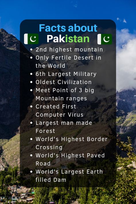 Pakistan is the 7th largest country in the world in terms of population. Pakistan plays very important role in the world's politics and very important country for Muslim nations. Pakistan's image in the international media is not very good. But it's not the reality Pakistan is very important nation in the world. We'll show you 20 amazing and unknown facts about Pakistan which will change your perception about Pakistan. Information About Pakistan, Learn Reading, Pakistan Pictures, Pakistan Country, Logic And Critical Thinking, Pakistan Images, History Of Pakistan, Pakistani Culture, Unknown Facts