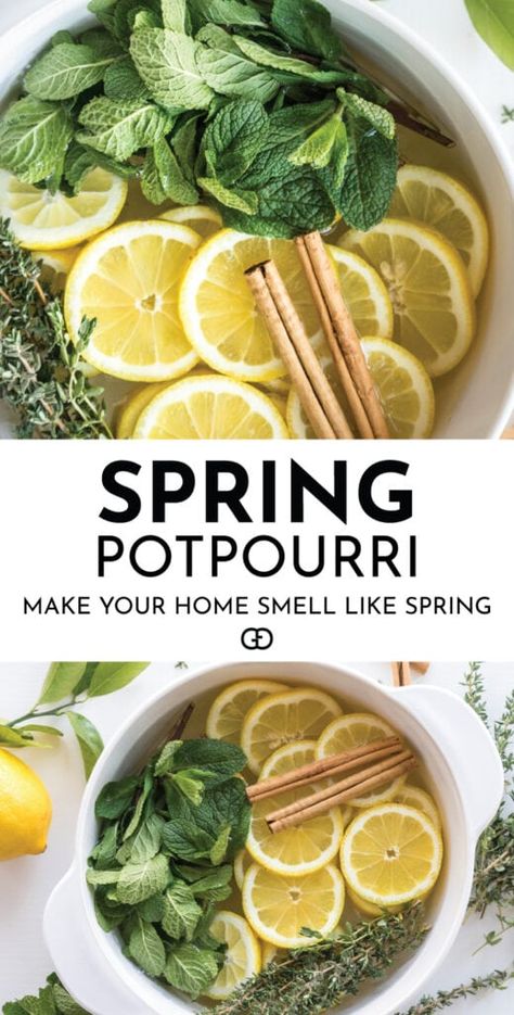Potpourri, Cleaning Recipes, Homemade Potpourri, Stove Top Potpourri, Simmering Potpourri, Potpourri Recipes, Spring Potpourri, House Smell Good, Pot Recipes