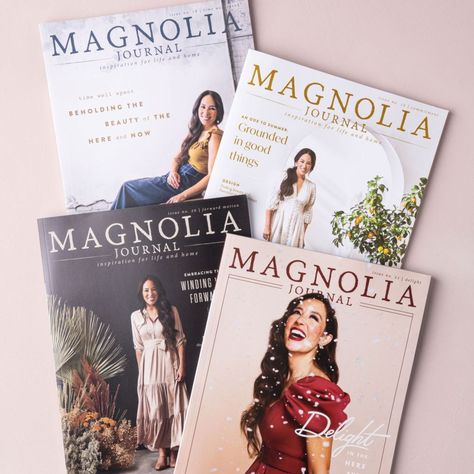 The Magnolia Journal Subscription Shop - Magnolia Magnolia Journal, Chip And Joanna Gaines, Here And Now, Summer Beauty, City State, Journal Inspiration, Magnolia, Book Cover