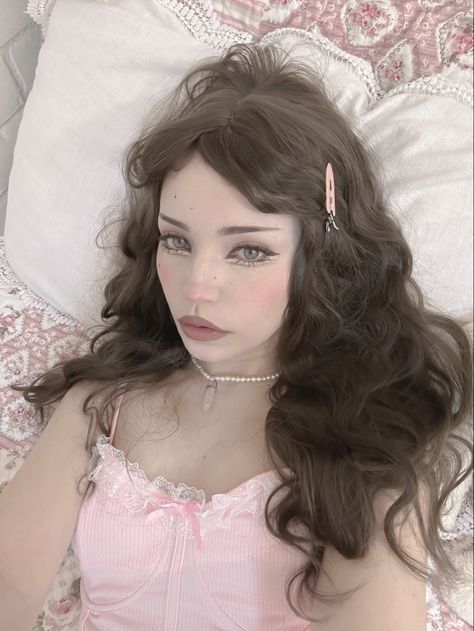 #coquette #coquetteaesthetic #softgirl #makeupideas #princess #makeup #pink #soft #doll #instagram #instagram Outfits, Soft Girl Makeup, Goth Makeup, Edgy Makeup, Aesthetic Makeup, Ethereal Makeup, Soft Makeup, Y2k Makeup, Girly Makeup