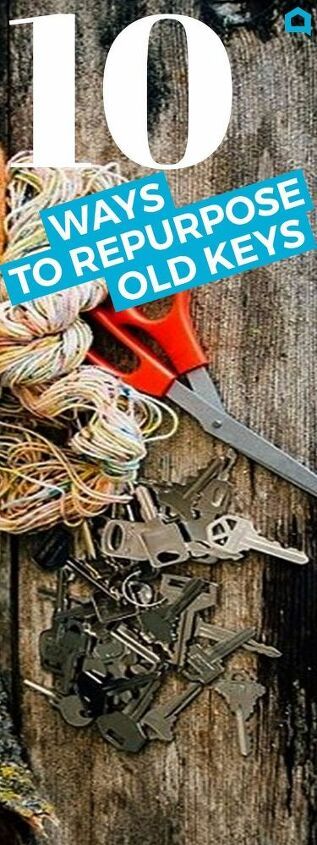 If you have some old keys lying around, you're going to want to try one of these Upcycling, Upcycled Crafts, Recycling, Diy, Diy Repurposed Items, Recycle Crafts Diy, Crafts With Keys Ideas, Upcycle Recycle, Repurposed Junk