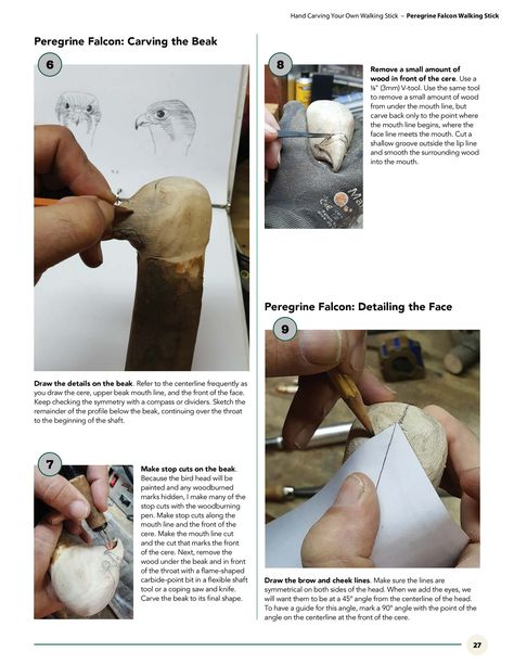 Hand Carving Your Own Walking Stick Ideas, Wood Crafts, Wood Carving, Wood Carving Designs, Carving Designs, Woodcarving, Wood Working, Cane, Sticks