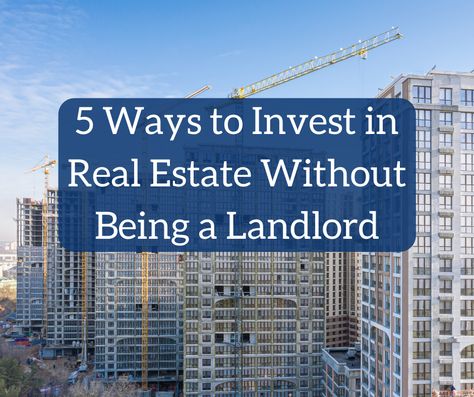 Saving Money, Real Estate Investing, Real Estate Development, Investing, Being A Landlord, Investors, Finance, 5 Ways, Development