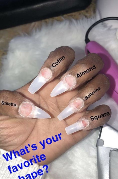 youtube: Zakia Chanell  pinterest: elchocolategirl instagram: elchocolategirl  snapchat: elchocolategirl Acrylic Nail Designs, Nail Designs, Ombre, Different Nail Shapes, Best Acrylic Nails, Acrylic Nail Shapes, Long Acrylic Nails, Aycrlic Nails, Coffin Nails Designs
