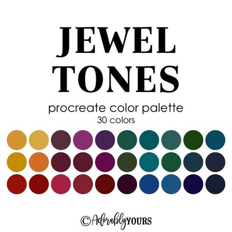 Retro, Colour Schemes, Vintage, Jewel Tone Color Palette, Color Swatches, Jewel Tones Palette, Jewel Tone Color Scheme, Color Palette, Colour Palette