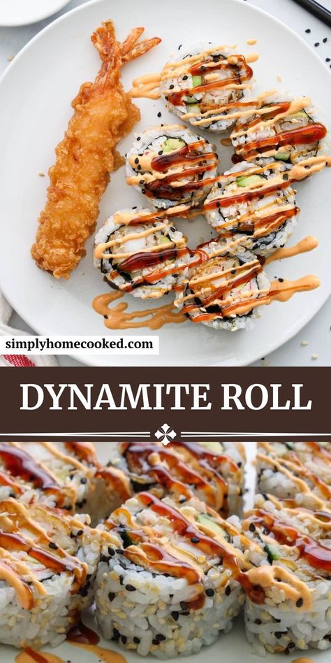 Sushi Recipes, Seafood Recipes, Sushi Recipes Homemade, Sushi Roll Recipes, Sushi At Home, Homemade Sushi, Food Cravings, Diy Food Recipes, Diy Food