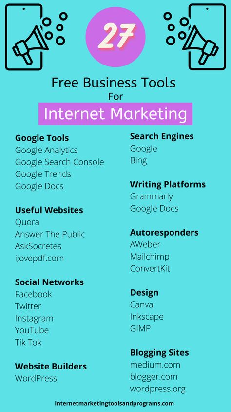 Internet Marketing Tools Web Design, Internet Marketing, Online Business Tools, Free Business Tools, Online Marketing Plan, Online Marketing, Internet Marketing Tools, Marketing Strategy Social Media, Marketing Websites