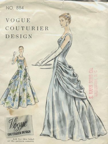 Vintage Sewing, Suits, 1950s, Vintage Sewing Patterns, Couture, Gowns, Dress Patterns, Vintage Dress Patterns, Vintage Vogue Sewing Patterns