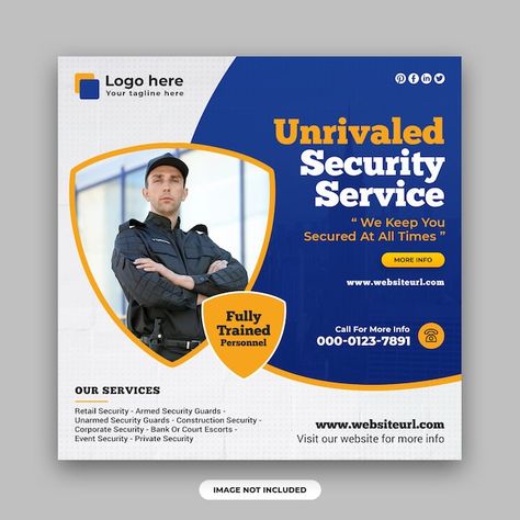 PSD security services and private securi... | Premium Psd #Freepik #psd #security-banner #security-services #safe #safety-security Logos, Posters, Security Services Company, Retail Security, Corporate Security, Event Security, Security Service, Security Companies, Security System Design