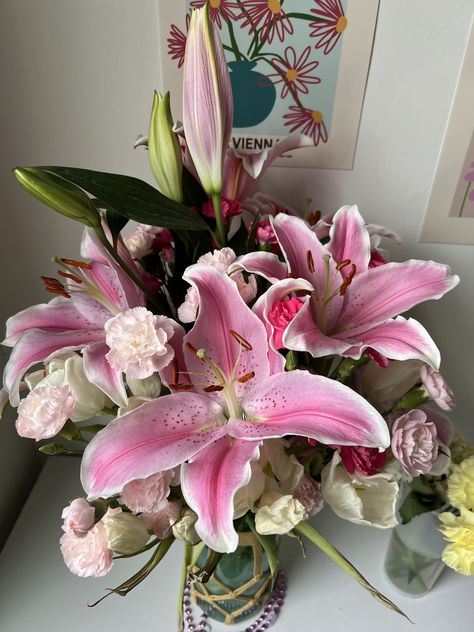 Bouquets, Summer, Pink, Flowers, Floral, Spring, Flower Arrangements, Flowers Bouquet, Tulip Bouquet