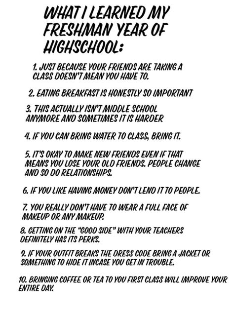Highschool advice (from a former freshman) What I learned my freshman year of high school #highschooladvice Glow, High School, Mindfulness, Humour, Life Hacks, Fitness, Highschool Advice Freshman Year, High School Advice Freshman, High School Freshman Advice