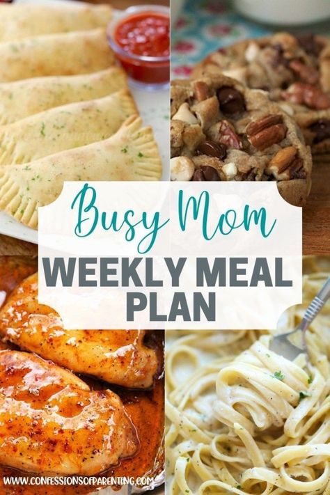 Planning meals can be so time-consuming. Here we have your weekly meal plan done for you so you don't have to worry about it! #weeklymealplans #mealplanning #mealplan #busymommealplan #mom | Confessions of Parenting Healthy Recipes, Meal Planning, Meal Prep, Budget Meal Planning, Busy Mom Meal Planning, Moms Meal Plan, Week Meal Plan, Family Meal Planning, Budget Meals
