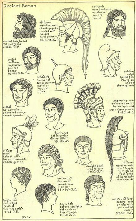 Roman, Croquis, Costumes, Roman Hairstyles, Roman Hair, Moda, Antik, Roman Fashion, Rom