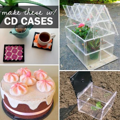 Recycled Crafts, Diy, Upcycling, Upcycle Repurpose, Cd Crafts, Recycled Cds, Aluminum Can Crafts, Dvd Case Crafts, Cd Case Crafts