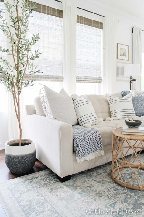 Coastal Home Decor Refresh with Serena & Lily - Caitlin Marie Design Living Room Designs, Living Room, Home Décor, Home, Master Bedroom, Home Living Room, Living Room Inspiration, Living Room Decor, Home And Living
