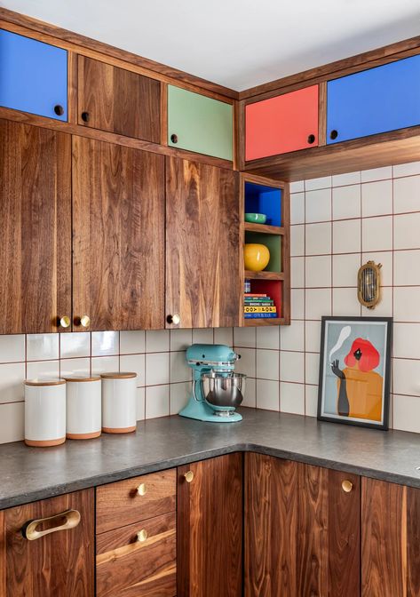 This 1960s Atlanta Kitchen Keeps the Sunshine Close | Architectural Digest Interior, Isamu Noguchi, Architectural Digest, Atlanta, Design, 1960s Kitchen, Dining, 1960s House, Walnut Wood