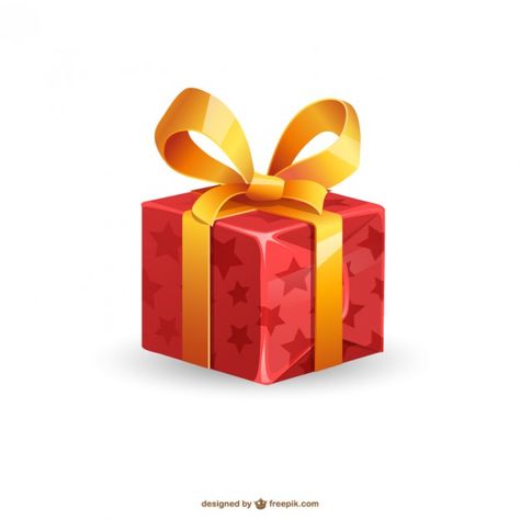 Christmas present illustration Free Vect... | Free Vector #Freepik #freevector #freechristmas #freegift #freebox #freegift-box Christmas, Gifts, Noel, Free, Kerst, Happy Birthday Gifts, Navidad, Presents, Birthday Background