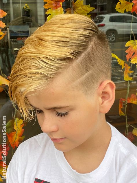 Cool Haircuts For Boys | best short sides long top boys hairstyles at Natural Solutions Salem Ohio. #ohio #salon #boysfashion #boyshairstyles #coolstuff #haircut #kidshairstylesforschools Boys Short Haircuts Kids, Boys Longer Haircuts, Boys Haircuts Long Hair, Boys Long Hair Cuts, Boys Haircut Styles, Modern Boy Haircuts, Kid Boy Haircuts, Boy Haircuts Short