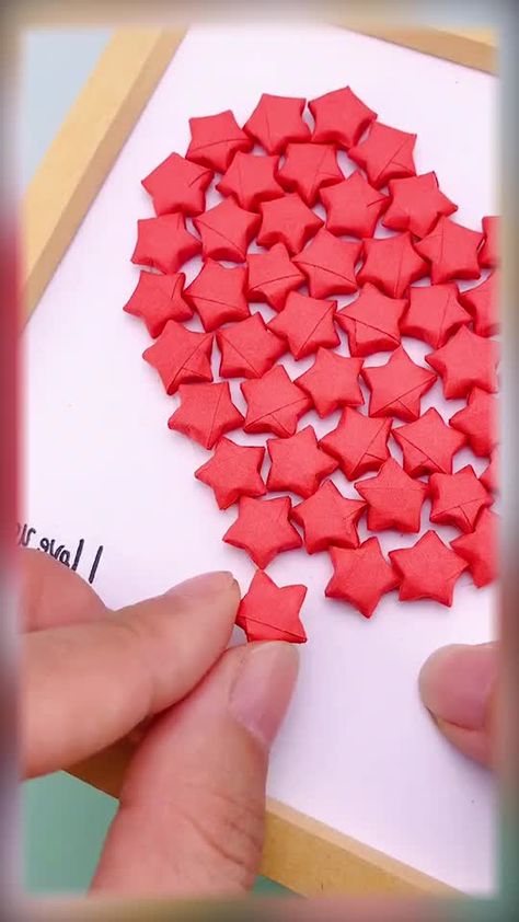 Diy, Origami, Paper Crafts, Paper Hearts Origami, Hearts Paper Crafts, Paper Heart, Heart Diy Crafts, Handmade Paper Crafts, Paper Craft Diy Projects