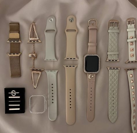 Bijoux, Apple Watch Bands Fashion, Apple Watch Accessories, Apple Watch Bands, Watch Bands, Apple Watch Case, Apple Watch Fashion, Cute Apple Watch Bands, Watches