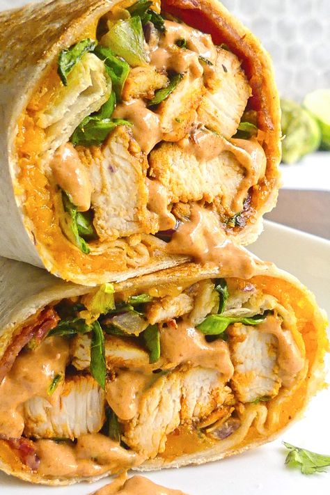 Lunches, Healthy Recipes, Chipotle Chicken Wrap Recipe, Chipotle Recipes Chicken, Chipotle Chicken, Chipotle Wrap Recipe, Chipotle Recipes, Chicken Burrito Recipes, Burrito Recipe Chicken