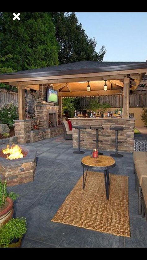 Outdoor kitchens produce the excellent atmosphere for entertaining guests. Get our best suggestions for exterior kitchens, consisting of lovely outdoor kitchen area style, yard embellishing concepts, and also pictures of outdoor kitchens. #outdoorkitchenkitsdiy #outdoorkitchengrill #outdoorkitchenstorage #outdoorkitchenwithbar #outdoorkitchenlowes Porches, Decks, Backyard Kitchen, Outdoor Kitchen Patio, Outdoor Kitchen Design, Outdoor Bar, Backyard Patio Designs, Backyard Porch, Outdoor Kitchen