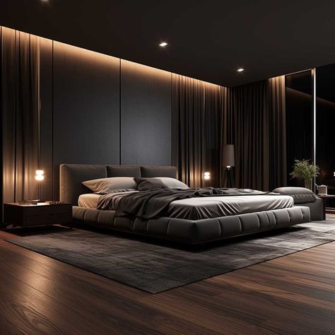 6+ Sophisticated Dark Bedroom Themes for Chic and Comfortable Homes • 333+ Images • [ArtFacade]