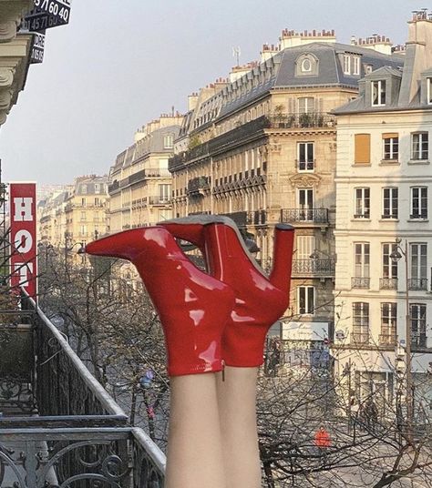 #paris #parisian #parisienne #parisianstyle #parisianvibe #parisianamour #parisianaesthetics #french #france #aesthetic #boots #red Paris, Vintage, Rouge, Aesthetic, Aesthetic Girl, Red Aesthetic, French Icons, French Aesthetic, French Girl