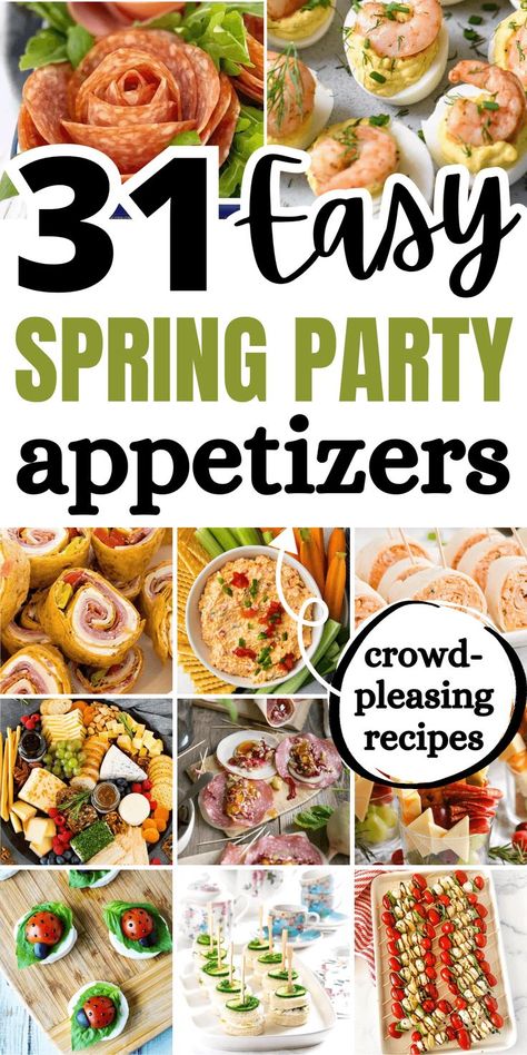 Looking for simple spring appetizers? Check out these easy finger foods that are not only tasty but also a breeze to prepare. Your guests will love them! Bruschetta, Dips, Brunch, Dessert, Fresh, Koken, Party Desserts, Easter Celebration, Bbq Party