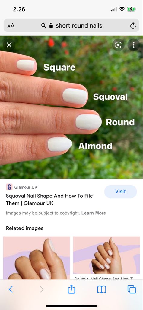 Outfits, Art, Manicures, Round Shaped Nails, Hard Gel Nails, Wide Nails Bed Shape, Squoval Nail Shape, Rounded Acrylic Nails, Nail Length